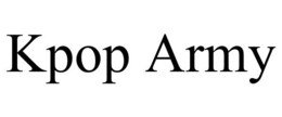 KPOP ARMY trademark