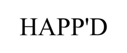 HAPP'D trademark