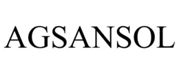 AGSANSOL trademark