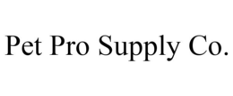 PET PRO SUPPLY CO. trademark