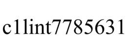 C1LINT7785631 trademark