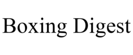 BOXING DIGEST trademark