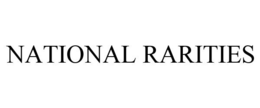 NATIONAL RARITIES trademark