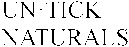 UN·TICK NATURALS trademark