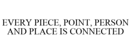 EVERY PIECE, POINT, PERSON AND PLACE IS CONNECTED trademark