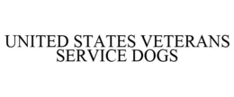 UNITED STATES VETERANS SERVICE DOGS trademark