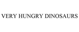 VERY HUNGRY DINOSAURS trademark