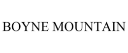 BOYNE MOUNTAIN trademark