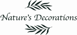 NATURE'S DECORATIONS trademark
