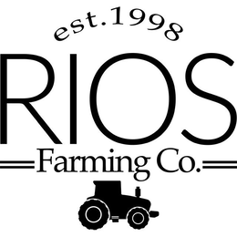 EST. 1998 RIOS FARMING CO. trademark