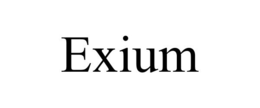 EXIUM trademark