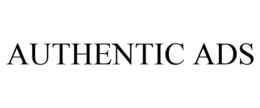 AUTHENTIC ADS trademark