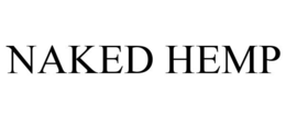 NAKED HEMP trademark
