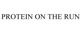 PROTEIN ON THE RUN trademark