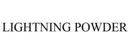 LIGHTNING POWDER trademark