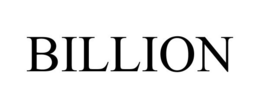 BILLION trademark
