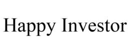 HAPPY INVESTOR trademark
