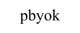 PBYOK trademark