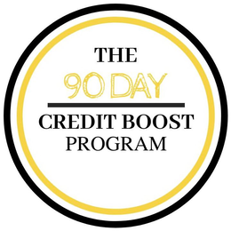 THE 90 DAY CREDIT BOOST PROGRAM trademark