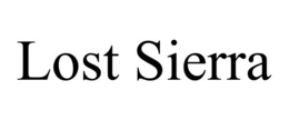 LOST SIERRA trademark