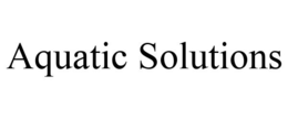 AQUATIC SOLUTIONS trademark