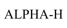 ALPHA-H trademark