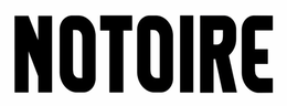 NOTOIRE trademark