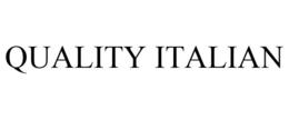 QUALITY ITALIAN trademark