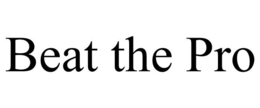 BEAT THE PRO trademark