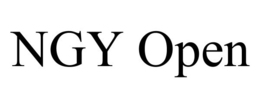 NGY OPEN trademark