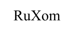 RUXOM trademark