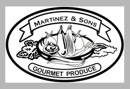 MARTINEZ & SONS GOURMET PRODUCE trademark