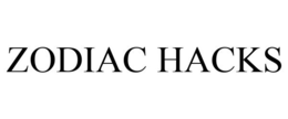 ZODIAC HACKS trademark