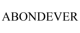 ABONDEVER trademark