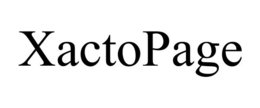 XACTOPAGE trademark