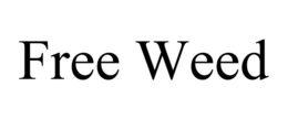 FREE WEED trademark