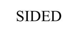 SIDED trademark