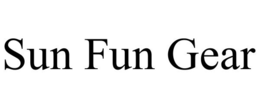 SUN FUN GEAR trademark