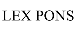LEX PONS trademark
