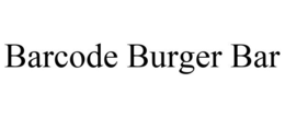 BARCODE BURGER BAR trademark