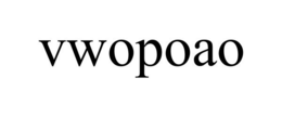 VWOPOAO trademark