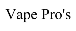 VAPE PRO'S trademark