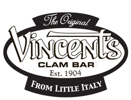 THE ORIGINAL VINCENT'S CLAM BAR EST. 1904 FROM LITTLE ITALY trademark