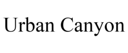URBAN CANYON trademark