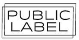 PUBLIC LABEL trademark