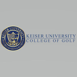 KEISER UNIVERSITY COLLEGE OF GOLF KEISER UNIVERSITY INTEGRITAS VERITAS SAPIENTIA trademark