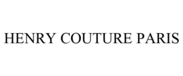 HENRY COUTURE PARIS trademark