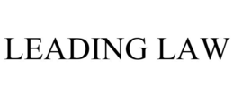 LEADING LAW trademark