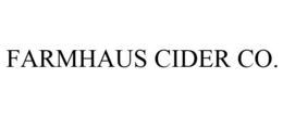 FARMHAUS CIDER CO. trademark