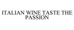 ITALIAN WINE TASTE THE PASSION trademark